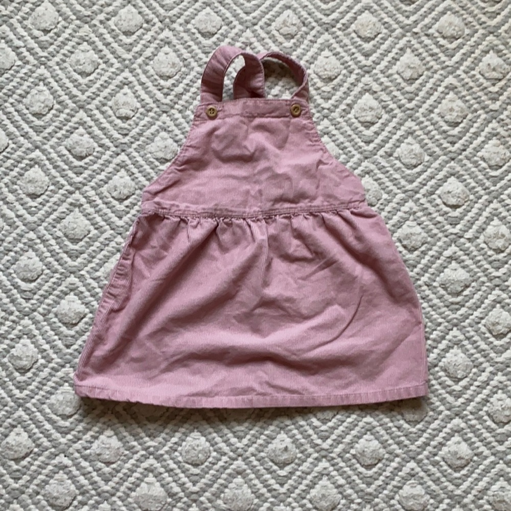 H&M- Baby girl corduroy overall dress